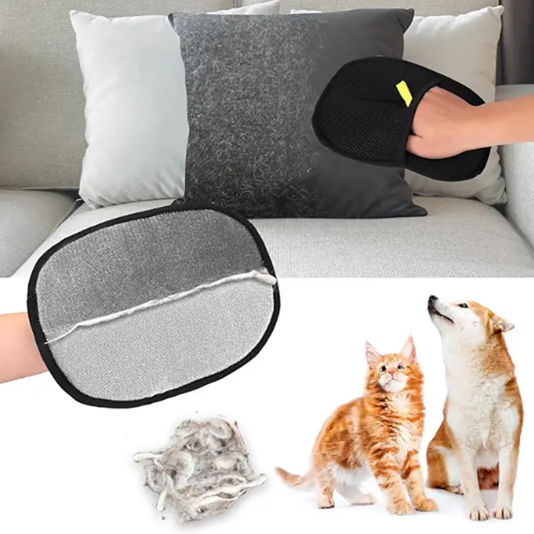 Pets hair essential cleaning reusable gloves.